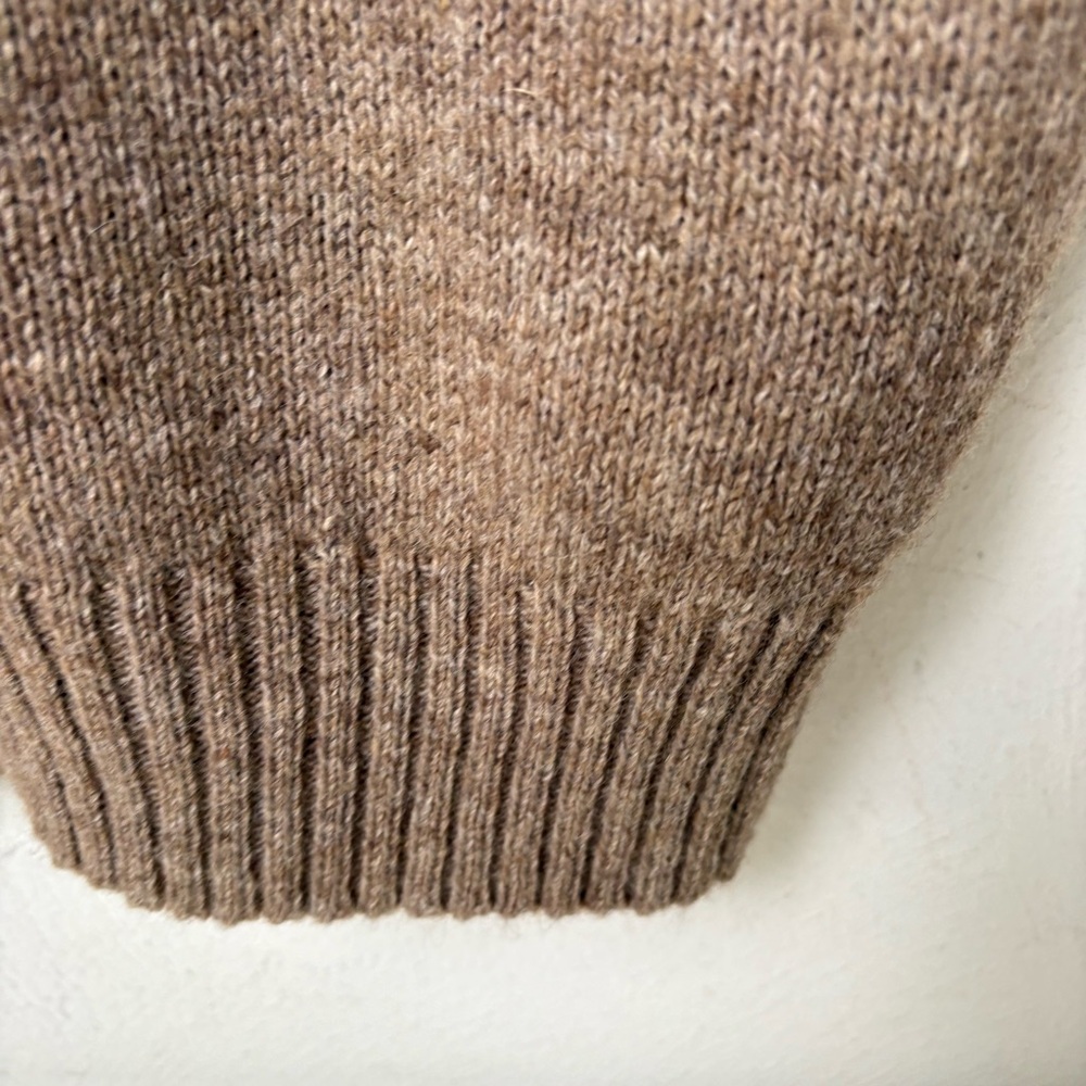 Vintage Eclectic Grandpa Wool Blend Cardigan Vest L - Picture 6 of 11